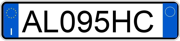 Numer rejestracyjny AL095HC posiada VOLKSWAGEN Golf 3a serie