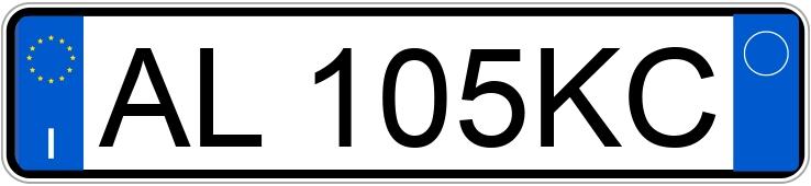 Numer rejestracyjny AL105KC posiada FIAT Cinquecento