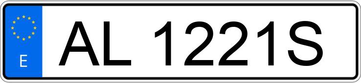 Numer rejestracyjny AL1221S posiada FORD FIESTA Numer rejestracyjny AL1221S posiada FORD FIESTA