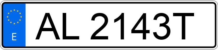 Numer rejestracyjny AL2143T posiada VOLVO F12