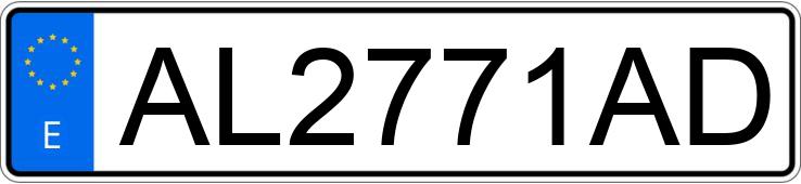 Numer rejestracyjny AL2771AD posiada SEAT TOLEDO