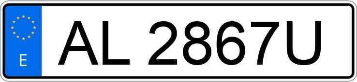 Numer rejestracyjny AL2867U posiada VOLKSWAGEN GOLF