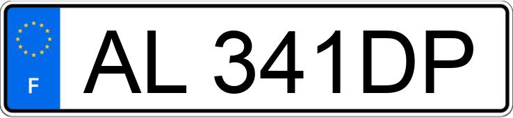 Il numero di registrazione AL341DP ha PEUGEOT 307