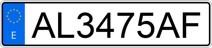 Numer rejestracyjny AL3475AF posiada PEUGEOT 406 Numer rejestracyjny AL3475AF posiada PEUGEOT 406