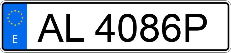 Numer rejestracyjny AL4086P posiada MERCEDES MB-207