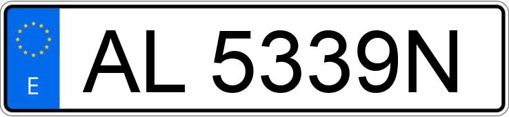 Numer rejestracyjny AL5339N posiada MERCEDES 560 (126) Numer rejestracyjny AL5339N posiada MERCEDES 560 (126)