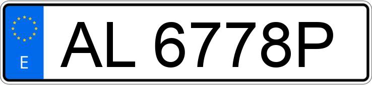 Numer rejestracyjny AL6778P posiada TOYOTA LAND CRUISER