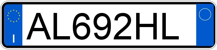 Numer rejestracyjny AL692HL posiada AUDI A4 1a serie