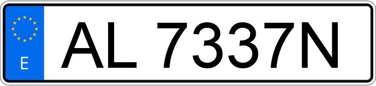 Numer rejestracyjny AL7337N posiada TOYOTA MR2