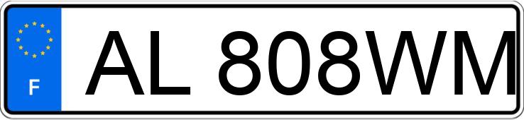 Numer rejestracyjny AL808WM posiada PEUGEOT 308