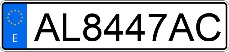 Numer rejestracyjny AL8447AC posiada VOLKSWAGEN CARAVELLE