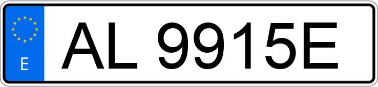 Numer rejestracyjny AL9915E posiada Land Rover 