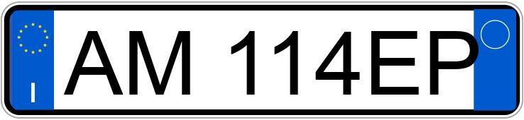 Numer rejestracyjny AM114EP posiada FIAT Bravo-Brava Numer rejestracyjny AM114EP posiada FIAT Bravo-Brava