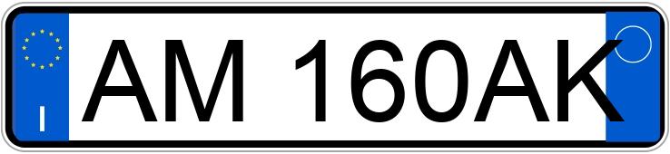 Numer rejestracyjny AM160AK posiada ALFA ROMEO 155