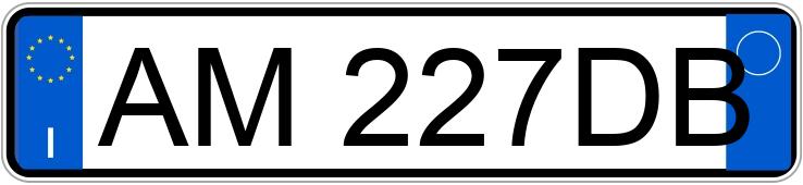 Numer rejestracyjny AM227DB posiada FORD Fiesta 4a serie