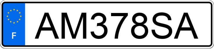 Numer rejestracyjny AM378SA posiada CITROEN C3