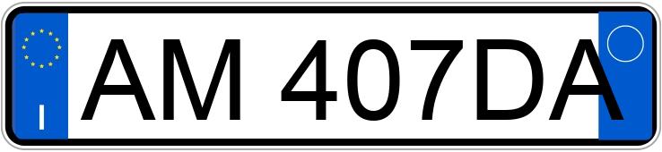 Numer rejestracyjny AM407DA posiada VOLKSWAGEN Polo 3a serie Numer rejestracyjny AM407DA posiada VOLKSWAGEN Polo 3a serie