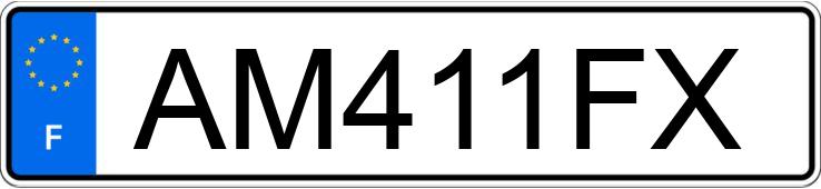Numer rejestracyjny AM411FX posiada CITROEN C2