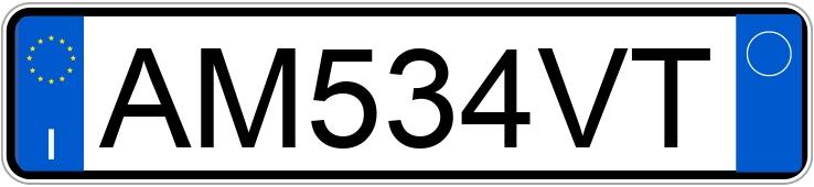 Numer rejestracyjny AM534VT posiada HONDA Civic 6a serie