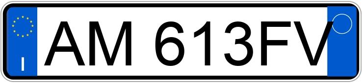 Numer rejestracyjny AM613FV posiada BMW Serie 3 Numer rejestracyjny AM613FV posiada BMW Serie 3