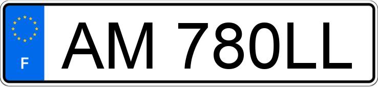 Numer rejestracyjny AM780LL posiada RENAULT MEGANE