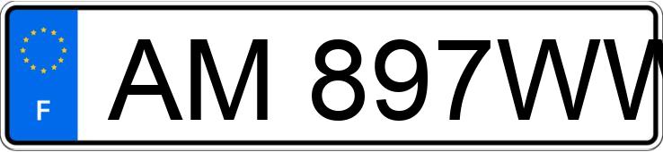 Numer rejestracyjny AM897WW posiada FORD FUSION