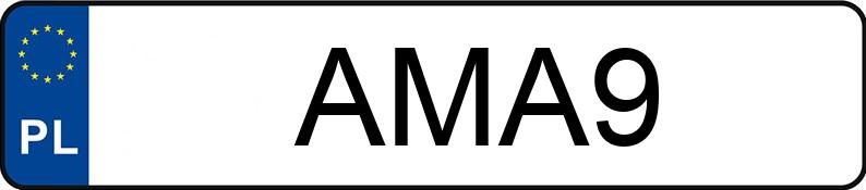 Registreringsnummeret AMA 9 har LEXUS SC 430 E3 SC 430 E3 - AMA9