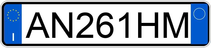 Numer rejestracyjny AN261HM posiada FIAT Panda 1a serie Numer rejestracyjny AN261HM posiada FIAT Panda 1a serie
