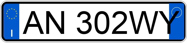 Numer rejestracyjny AN302WY posiada FIAT Cinquecento