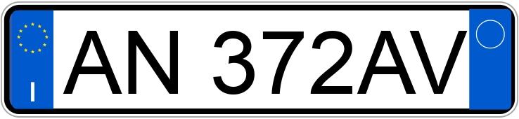 Numer rejestracyjny AN372AV posiada BMW Serie 3 Numer rejestracyjny AN372AV posiada BMW Serie 3