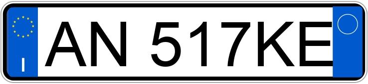 Numer rejestracyjny AN517KE posiada BMW Serie 3 Numer rejestracyjny AN517KE posiada BMW Serie 3