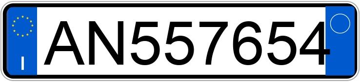 Numer rejestracyjny AN557654 posiada FIAT Panda 1a serie