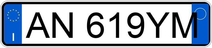 Numer rejestracyjny AN619YM posiada SEAT Ibiza 2a serie