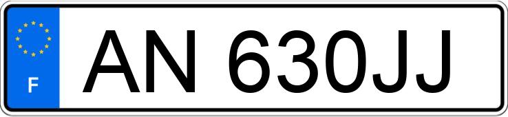 Numer rejestracyjny AN630JJ posiada CITROEN C3