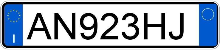 Numer rejestracyjny AN923HJ posiada PEUGEOT 106