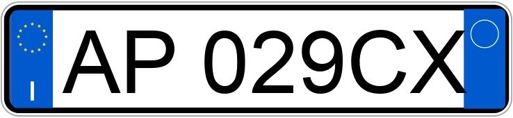 Numer rejestracyjny AP029CX posiada FIAT barchetta barchetta 1.8 16V Limited Edition (96 kw)