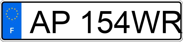 Numer rejestracyjny AP154WR posiada RENAULT TWINGO