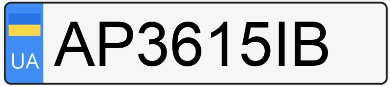 Numer rejestracyjny AP3615IB posiada ??? 2105