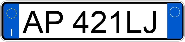 Numer rejestracyjny AP421LJ posiada FIAT Panda 1a serie Numer rejestracyjny AP421LJ posiada FIAT Panda 1a serie