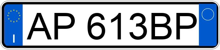 Numer rejestracyjny AP613BP posiada FIAT Panda 1a serie