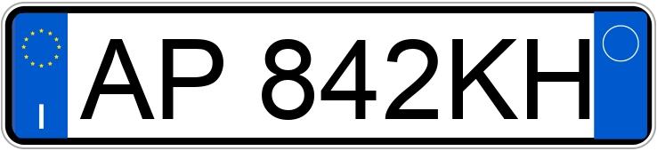 Numer rejestracyjny AP842KH posiada NISSAN Micra 2a serie