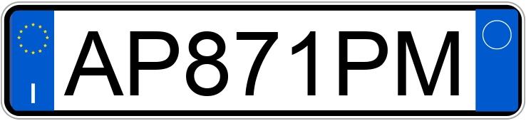 Numer rejestracyjny AP871PM posiada RENAULT Clio