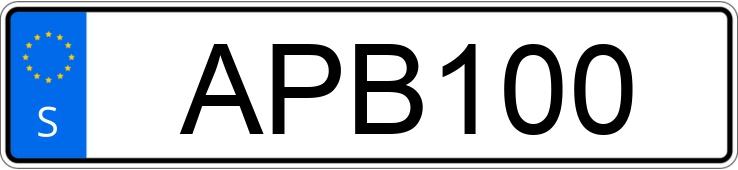 Numer rejestracyjny APB100 posiada Dacia Logan MCV II TCe 90