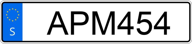 Numer rejestracyjny APM454 posiada Volkswagen Caddy III