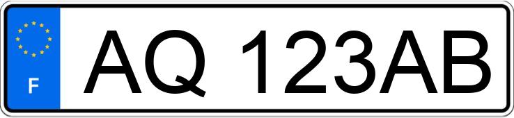 Numer rejestracyjny AQ123AB posiada PEUGEOT 307