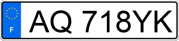 Numer rejestracyjny AQ718YK posiada OPEL CORSA