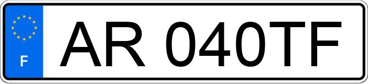 Numer rejestracyjny AR040TF posiada RENAULT CLIO