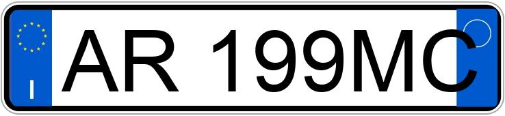 Numer rejestracyjny AR199MC posiada FIAT Punto 1a serie