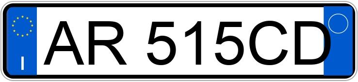 Numer rejestracyjny AR515CD posiada FIAT Panda 1a serie