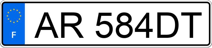 Numer rejestracyjny AR584DT posiada KIA PICANTO 1.1 CRDI ORANGINA